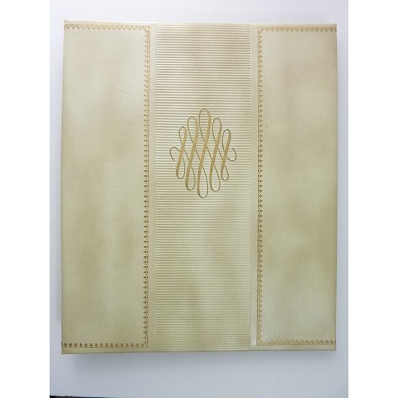 Vintage Wedding Scrapbook Paper Photo Album - Picture 1 of 4